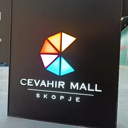 33Rd Floor Twin Apartments In Cevahir Sky City Complex With Pool, Spa, Fitness And Parking Included In Price Skopje Zewnętrze zdjęcie